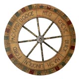 1920-1930
S FOLKY  AUTO GAME WHEEL/ALL ORIGINAL PAINT