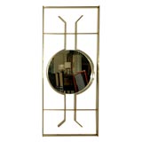 Decorative Solid Brass Mirror By Lawson-Fenning