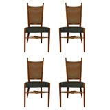 Set of Four Decorative Dining Chairs