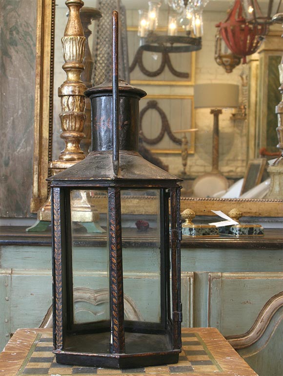 Lanterne de style Directoire française du début du XIXe siècle