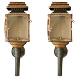 Pair coach lanterns