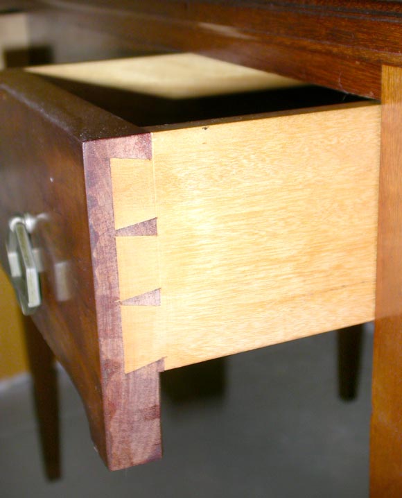 computer desk mahogany
