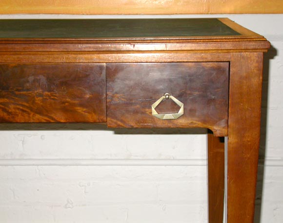 mahogany computer desk