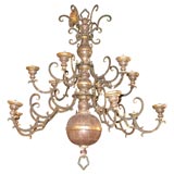 Iron and Wood Chandelier Iron and Wood Chandelier