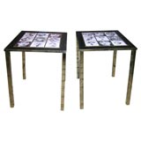 Pair Fornasetti Tables