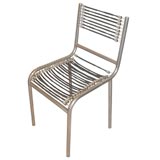 Nickel Chair by Rene Herbst   "Sandows"