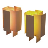 Sweedish Constructivist Table Lamps