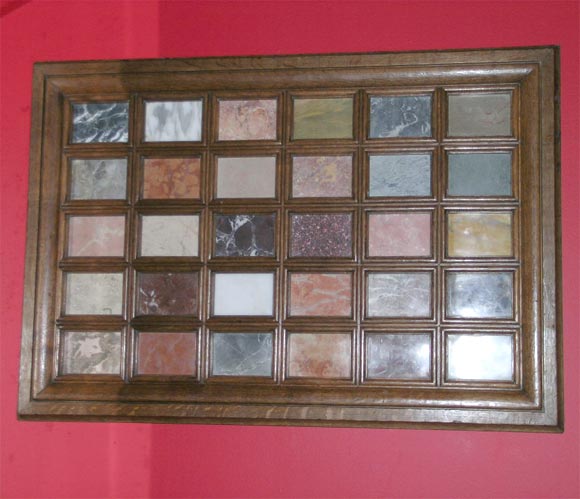 specimen marble panel