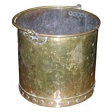Used English brass apple kettle
