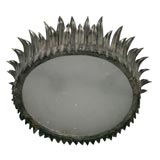 Silvered Crown Shape Fixture