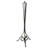 1940
s French Iron Floor Lamp