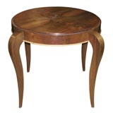 French Walnut End Table