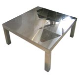 Maria Pergay Steel Low Table