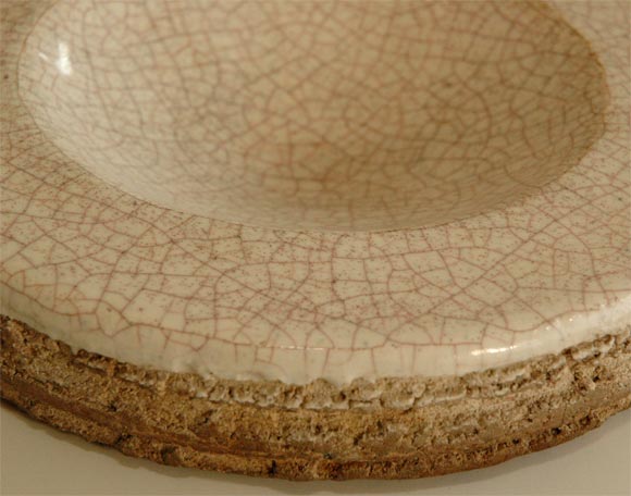20th Century Glen Lukens important ceramic bowl
