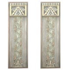Art Deco Movie Theater Wall Plaques 2