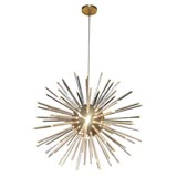 Spectacular Starburst Chandelier with Acrylic Rods Spectacular Starburst Chandelier with Acrylic Rods