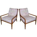 Pair of Lounge Chairs designed by T.H. Robsjohn-Gibbings Pair of Lounge Chairs designed by T.H. Robsjohn-Gibbings