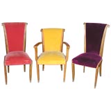 A set of ten dining chairs, Jacques GARCIA