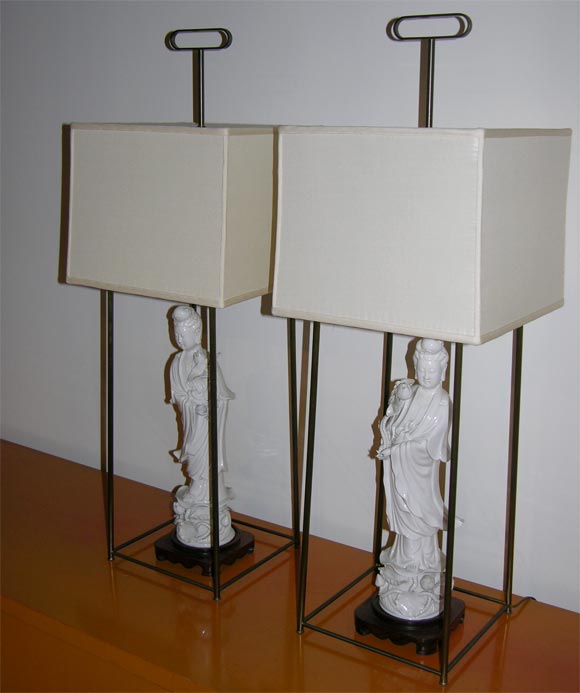 Pair of Tommi Parzinger Table Lamps
