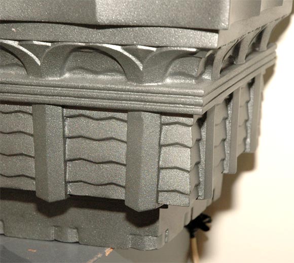 Monumental Original Exterior Art Deco Sconces