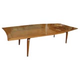 Large Eliptical Conference or Dining Table by Monteverdi Young