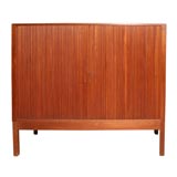 Tambour Door Cabinet