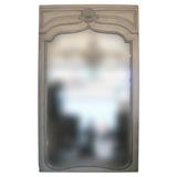 Large Mirror with Carved Wood Frame Large Mirror with Carved Wood Frame