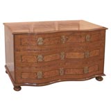 Austrian Baroque Parquetry Chest of Drawers