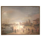Oil on Canvas in the Manner of Canaletto