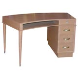 Vintage Oak Desk by Jacques Adnet