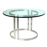 Mobilier International Demi Lune Table