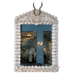 Monumental Shell Mirror