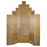 Art  Deco Rattan Screen