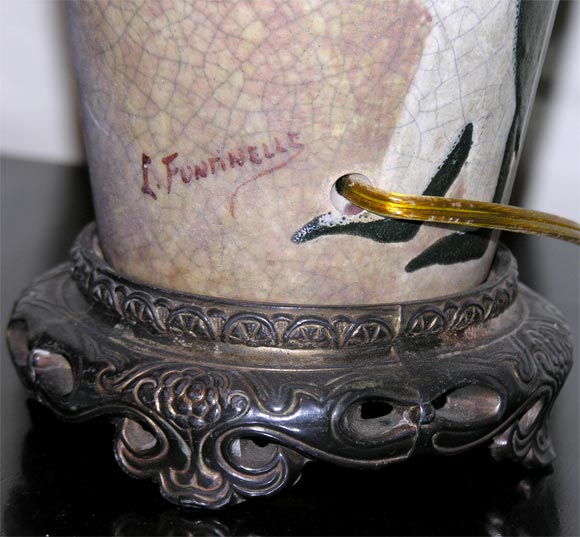 Penguin Ceramic Lamp by L. Funtinelle 5