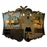1940's Venetian Mirror