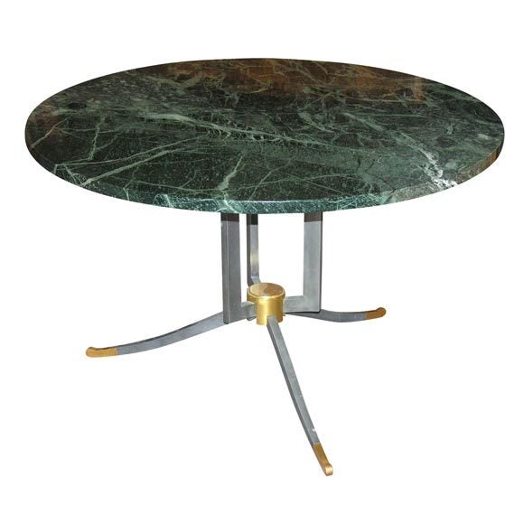 French Jules Leleu, Coffee table, France, c. 1960