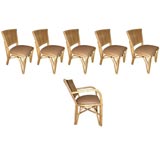 Rattan Dining Chair,  set of 6
