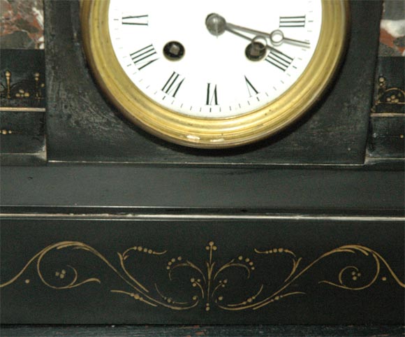 19th Century French Marble Clock 2