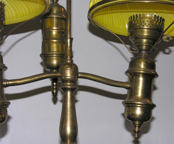 Brass student lamp 3
