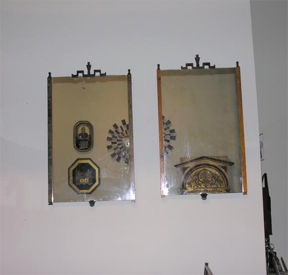 2 Deco Mirrors