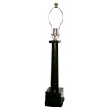 #3456 Black Marble Table Lamp