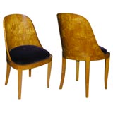 Set of 8 Art Deco Dining Chairs
