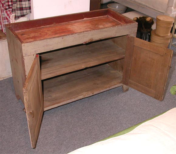 American old country dry sink