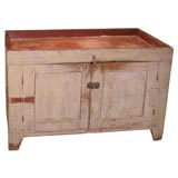 Antique old country dry sink