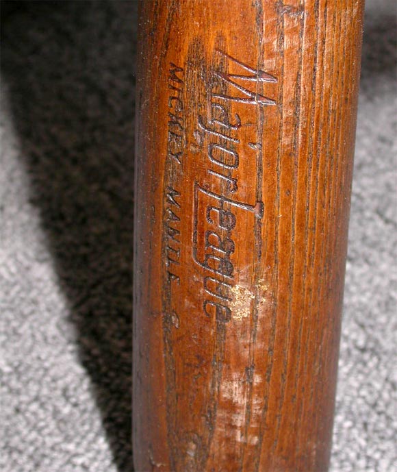 Mid-20th Century Vintage Baseball Bat Bar Stools