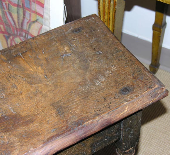 18th Century and Earlier Pair of 17th century English joint stools