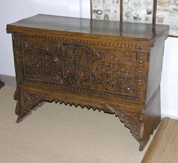 18th century Lebanese Cypress Chest