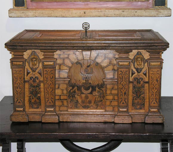 17th century German small chest