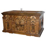 Antique 17th century German small chest