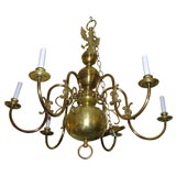 exquisite bronze chandelier